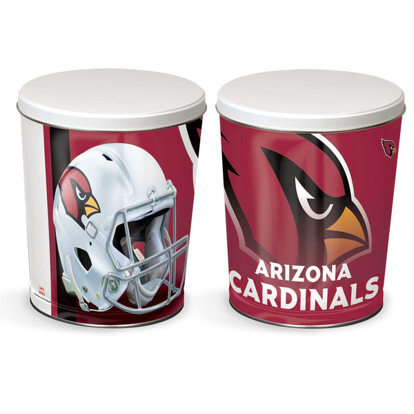 Arizona Cardinals Gift Tin tapered 3 gallon