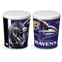 Baltimore Ravens Gift Tin tapered 3 gallon