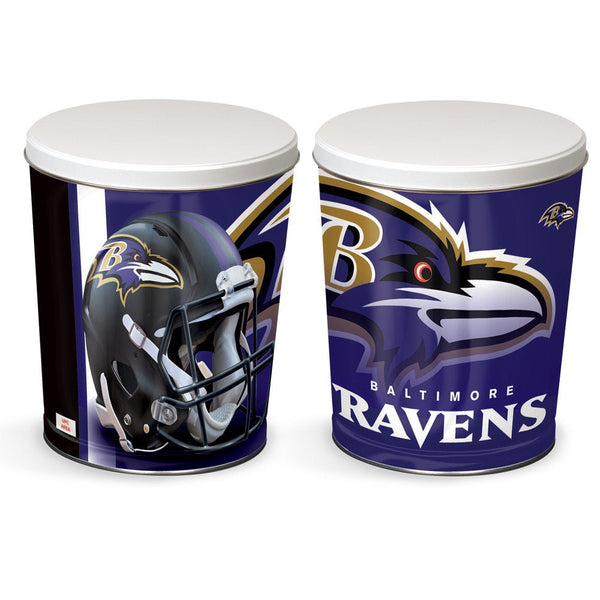 Baltimore Ravens Gift Tin tapered 3 gallon