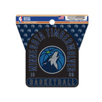 Minnesota Timberwolves Clean Cut Decal 3" x 4"