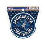 Minnesota Timberwolves Clean Cut Decal 3" x 4"