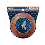 Minnesota Timberwolves Clean Cut Decal 3" x 4"