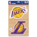 Los Angeles Lakers 2 Pack Magnets 5" x  9"