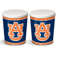 Auburn Tigers Gift Tin tapered 3 gallon