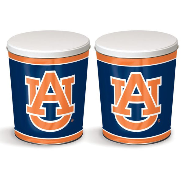 Wholesale-Auburn Tigers Gift Tin tapered 3 gallon