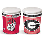 Georgia Bulldogs Gift Tin tapered 3 gallon