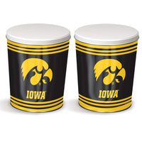 Iowa Hawkeyes Gift Tin tapered 3 gallon