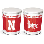 Wholesale-Nebraska Cornhuskers Gift Tin tapered 3 gallon