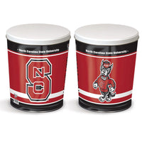 NC State Wolfpack Gift Tin tapered 3 gallon