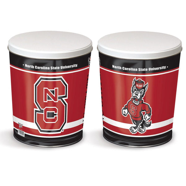 NC State Wolfpack Gift Tin tapered 3 gallon