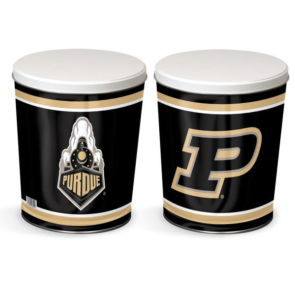 Wholesale-Purdue Boilermakers Gift Tin tapered 3 gallon