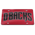 Arizona Diamondbacks Specialty Acrylic License Plate