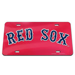 Boston Red Sox Specialty Acrylic License Plate