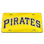 Pittsburgh Pirates Acrylic Classic License Plates