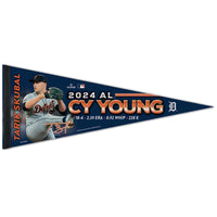 Detroit Tigers PLAYERS CHOICE DIAMOND CLUB(R) Premium Pennant 12" x 30" Tarik Skubal
