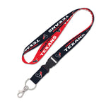 Houston Texans Lanyard w/detachable buckle 1"