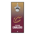 Cleveland Cavaliers Ombre Bottle Opener Sign 5x11