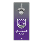 Sacramento Kings Ombre Bottle Opener Sign 5x11