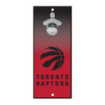 Toronto Raptors Ombre Bottle Opener Sign 5x11