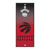 Toronto Raptors Ombre Bottle Opener Sign 5x11