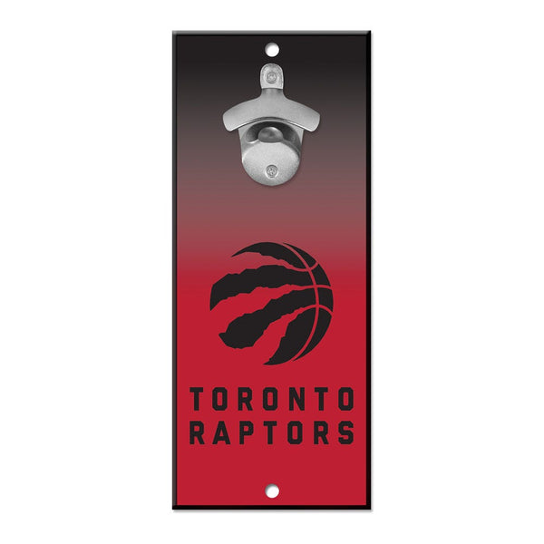 Toronto Raptors Ombre Bottle Opener Sign 5x11