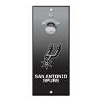 San Antonio Spurs Ombre Bottle Opener Sign 5x11