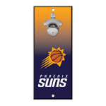 Phoenix Suns Ombre Bottle Opener Sign 5x11
