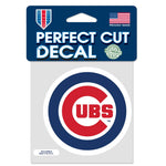 Chicago Cubs Perfect Cut Color Decal 4" x 4"