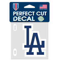 Los Angeles Dodgers Perfect Cut Color Decal 4" x 4"