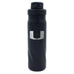 Miami Hurricanes 20oz Morgan Stainless Steel Water Bottle