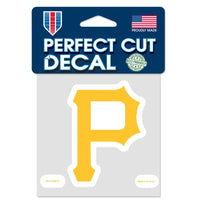 Pittsburgh Pirates Perfect Cut Color Decal 4" x 4"