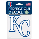 Kansas City Royals Perfect Cut Color Decal 4" x 4"