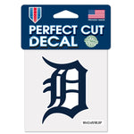 Detroit Tigers Perfect Cut Color Decal 4" x 4"