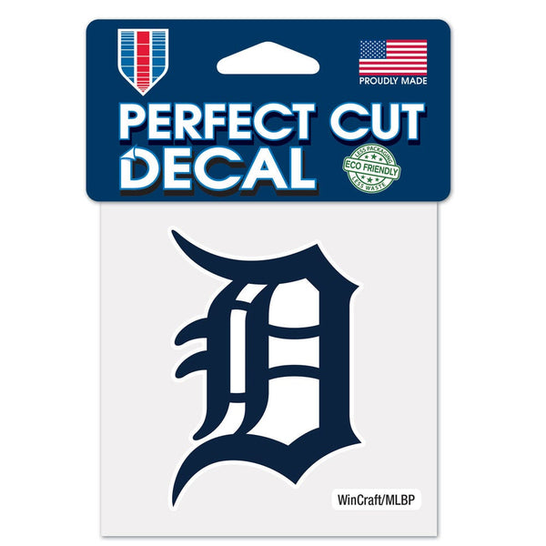 Detroit Tigers Perfect Cut Color Decal 4" x 4"