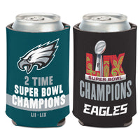 Super Bowl Champions Philadelphia Eagles Can Cooler 12 oz.