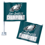 Super Bowl Champions Philadelphia Eagles Car Flag 11.75" x 14"