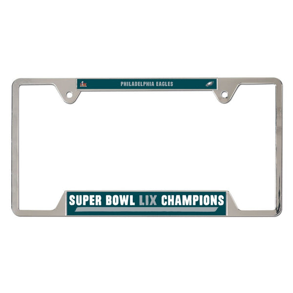 Super Bowl Champions Philadelphia Eagles Metal License Plate Frame