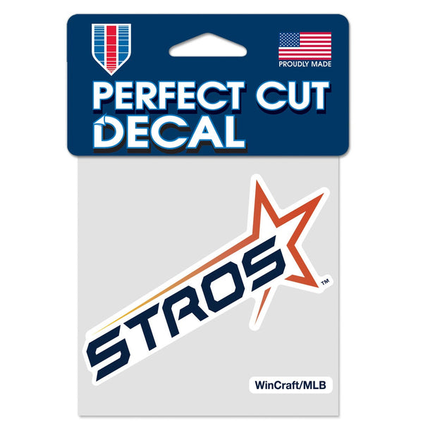 Houston Astros / City Connect Perfect Cut Color Decal 4" x 4"
