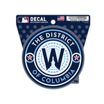 Washington Nationals / City Connect Clean Cut Decal 3" x 4"