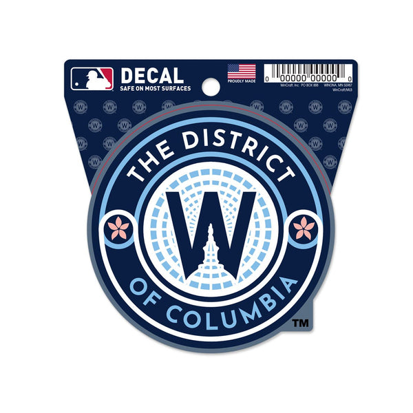 Washington Nationals / City Connect Clean Cut Decal 3" x 4"