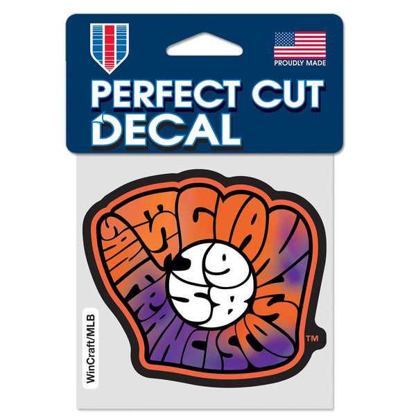 San Francisco Giants / City Connect Perfect Cut Color Decal 4" x 4"