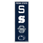 Penn State Nittany Lions /College Vault Wood Sign 6" x 17"