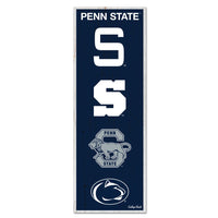 Penn State Nittany Lions /College Vault Wood Sign 6" x 17"