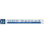 North Texas Mean Green DALLAS COLLEGE OF LAW Perfect Cut Decals 2" x 17"