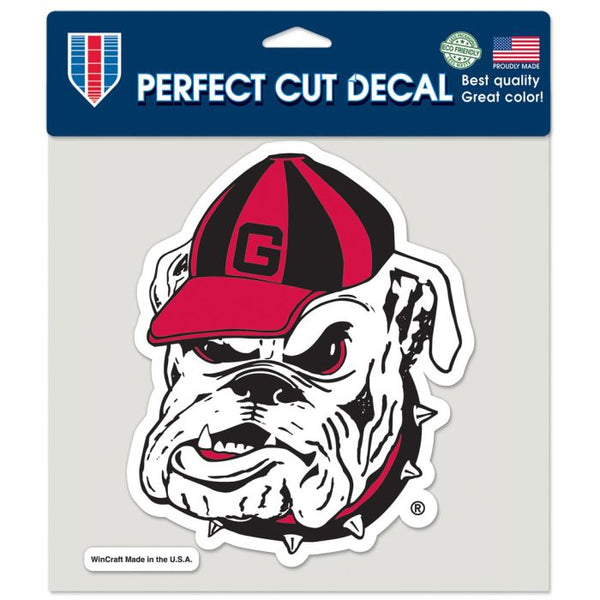 Wholesale-Georgia Bulldogs Perfect Cut Color Decal 8" x 8"