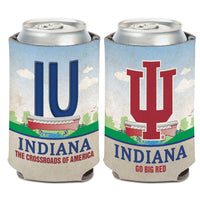Indiana Hoosiers LICENSE PLATE Can Cooler 12 oz.