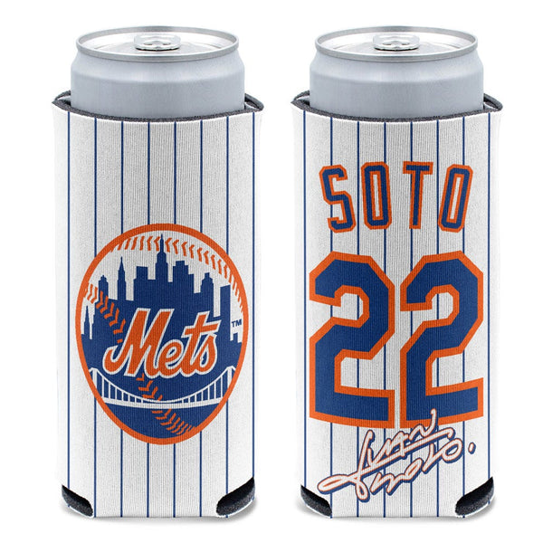 New York Mets 12 oz Slim Can Cooler Juan Soto
