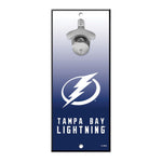 Tampa Bay Lightning Bottle Opener Sign 5x11