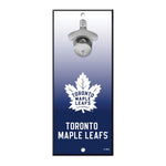 Toronto Maple Leafs Bottle Opener Sign 5x11