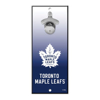Toronto Maple Leafs Bottle Opener Sign 5x11